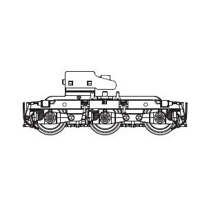 59792-143 Piko Тележка в сборе для ЧМЭ3, Т770, BR 780 масштаб 1/87 H0