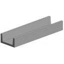 500261 Evregreen Полистирол белый 1,5 мм U-образный профиль 4 шт.