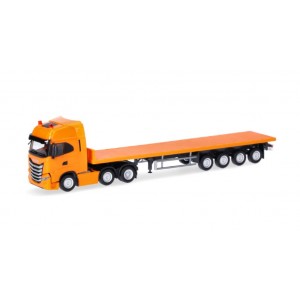 318259 Herpa Тягач с полуприцепом Iveco S-Way 6x2 масштаб 1/87 H0