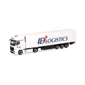 956383 Herpa Тягач с рефрижераторным полуприцепом Mercedes-Benz Actros L масштаб 1/87 H0