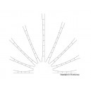 4158 Viessmann Набор контактной сети 360 – 400 мм, 3 шт масштаб 1/87 H0 купить