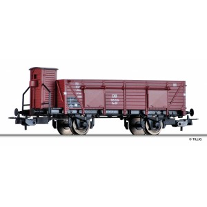 76695 Tillig Двухосный грузовой вагон с тормозной будкой DB III Эпоха масштаб HO 1/87