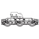 59790-43 Piko Тележка для ЧМЭ3 в сборе масштаб HO 1/87