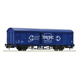 6600055 Roco Грузовой вагон "BahnExpress" IV Эпоха ÖBB масштаб HO 1/87