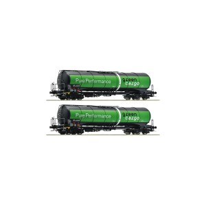 76026 Roco Набор цистерн Green Cargo SJ VI Эпоха масштаб 1/87 H0